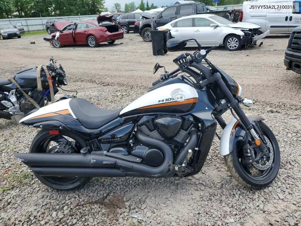 2020 Suzuki Vzr1800 VIN: JS1VY53A2L7100316 Lot: 61347285