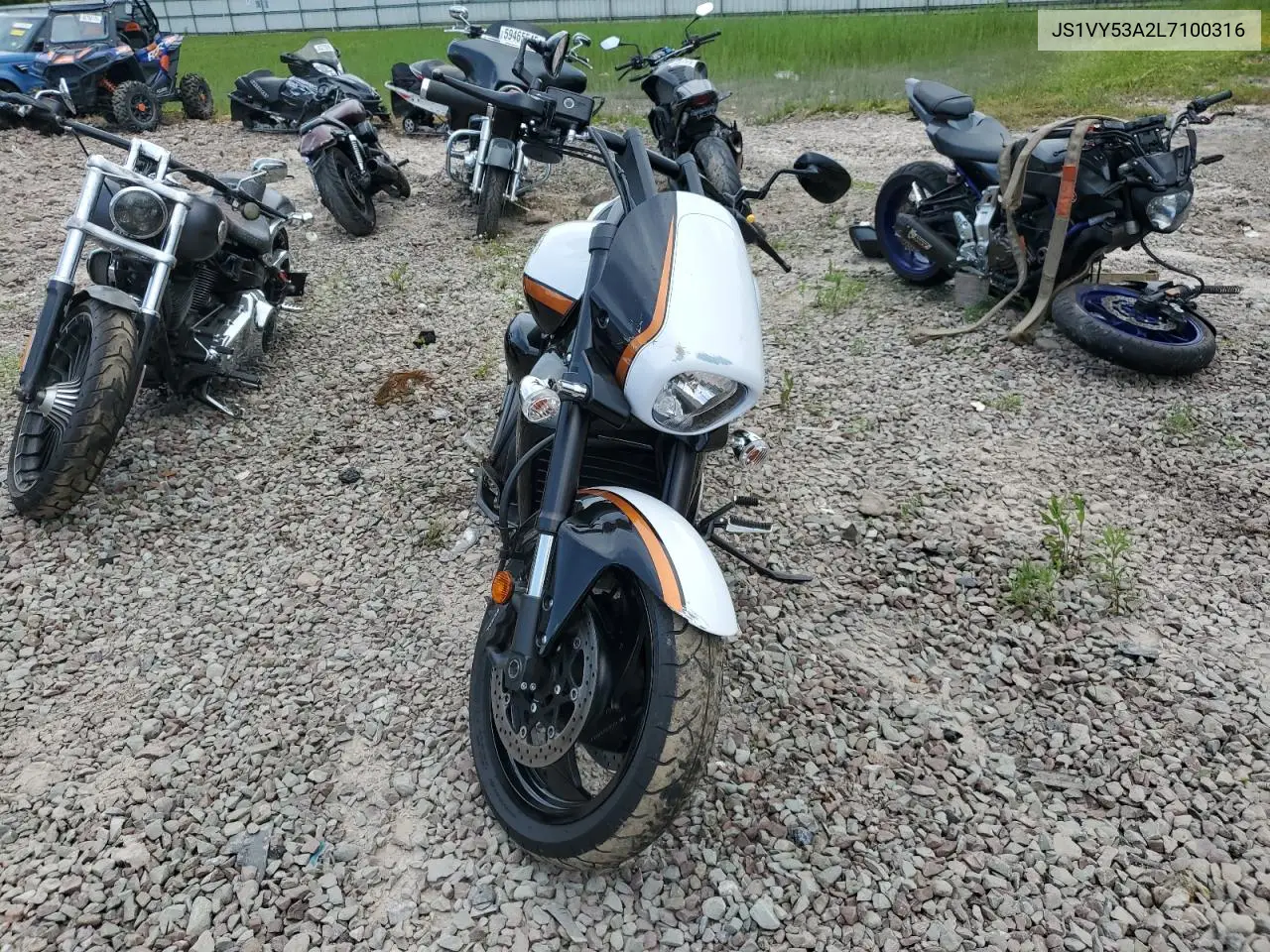 2020 Suzuki Vzr1800 VIN: JS1VY53A2L7100316 Lot: 61347285