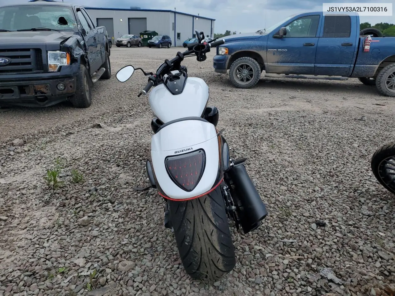 2020 Suzuki Vzr1800 VIN: JS1VY53A2L7100316 Lot: 61347285
