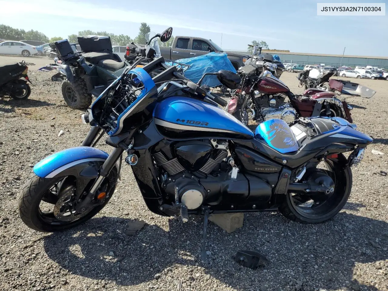 2022 Suzuki Vzr1800 VIN: JS1VY53A2N7100304 Lot: 61826635