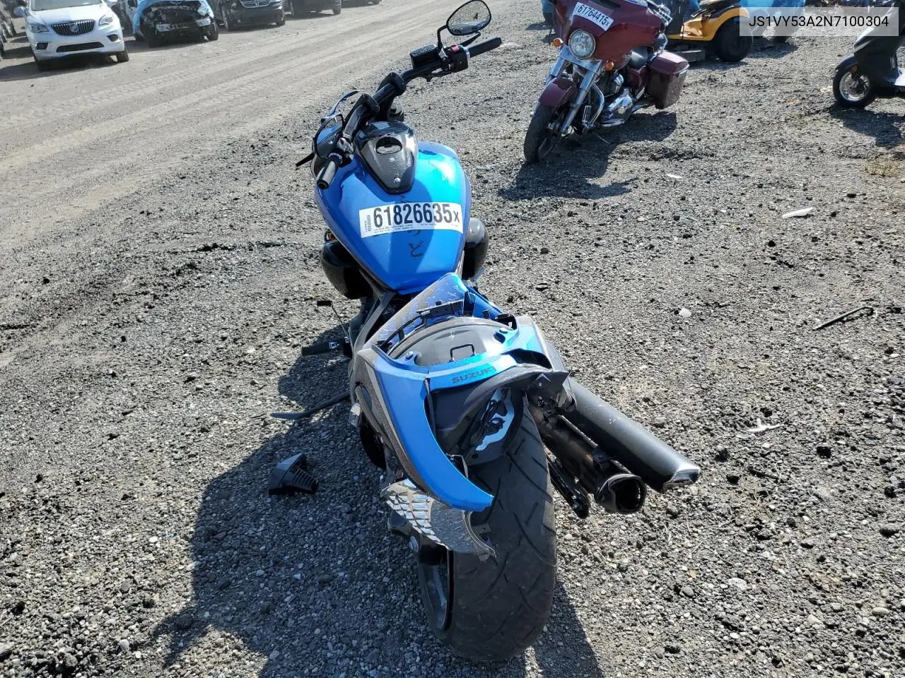 2022 Suzuki Vzr1800 VIN: JS1VY53A2N7100304 Lot: 61826635