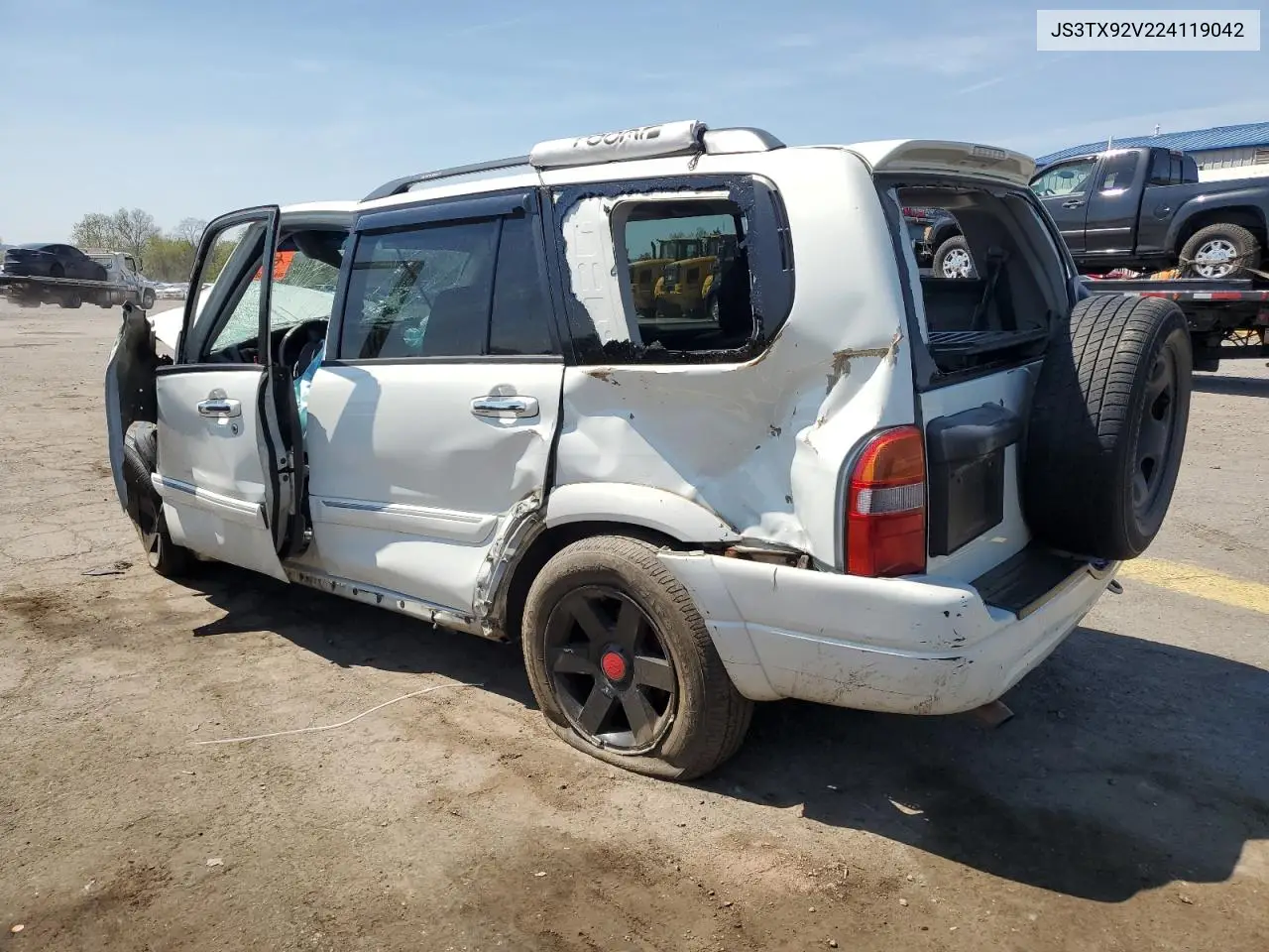 2002 Suzuki Xl7 Plus VIN: JS3TX92V224119042 Lot: 54511695