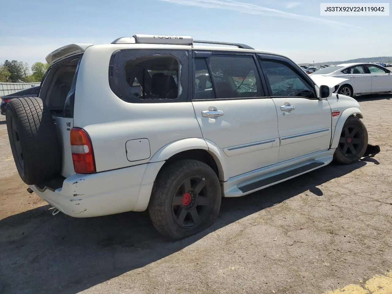 2002 Suzuki Xl7 Plus VIN: JS3TX92V224119042 Lot: 54511695