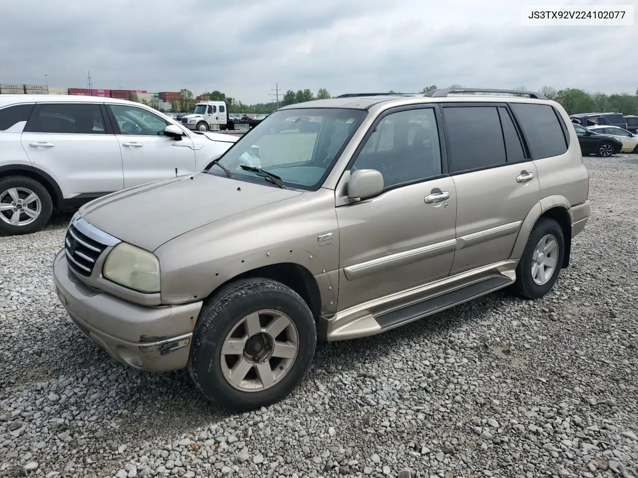 2002 Suzuki Xl7 Plus VIN: JS3TX92V224102077 Lot: 54737285