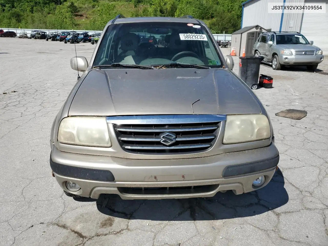 2003 Suzuki Xl7 Plus VIN: JS3TX92VX34109554 Lot: 58029235