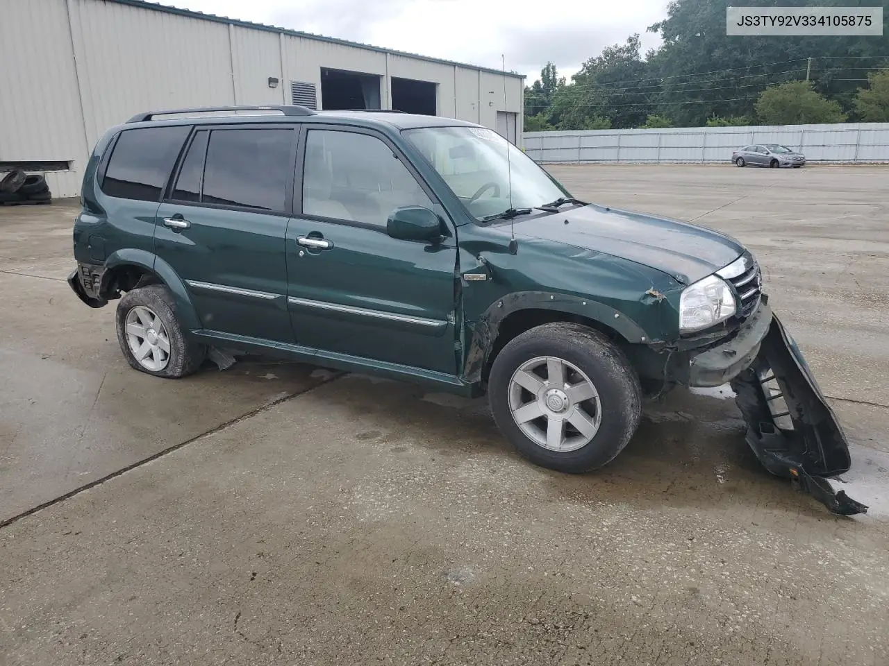 2003 Suzuki Xl7 Plus VIN: JS3TY92V334105875 Lot: 59083795