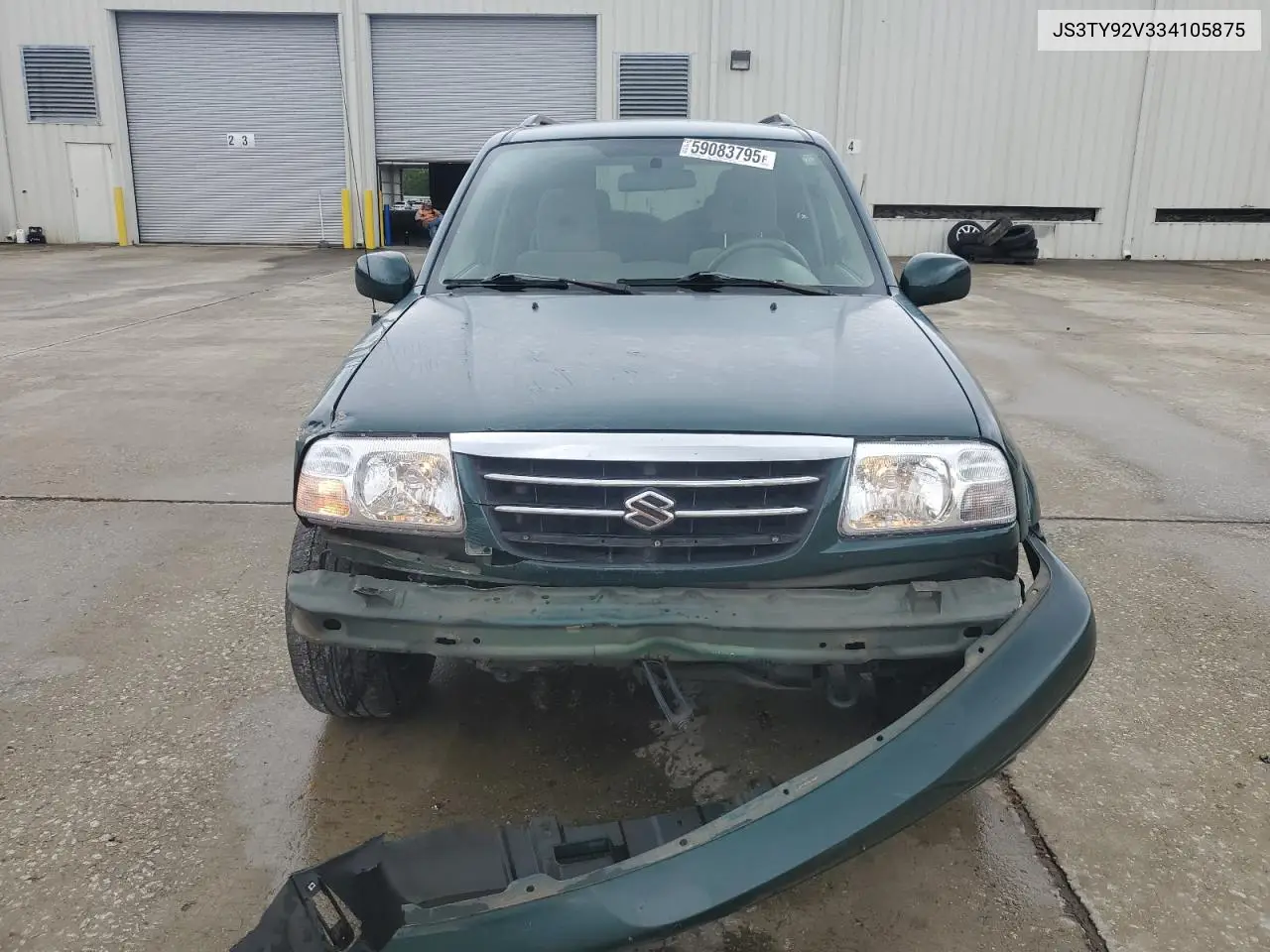 2003 Suzuki Xl7 Plus VIN: JS3TY92V334105875 Lot: 59083795