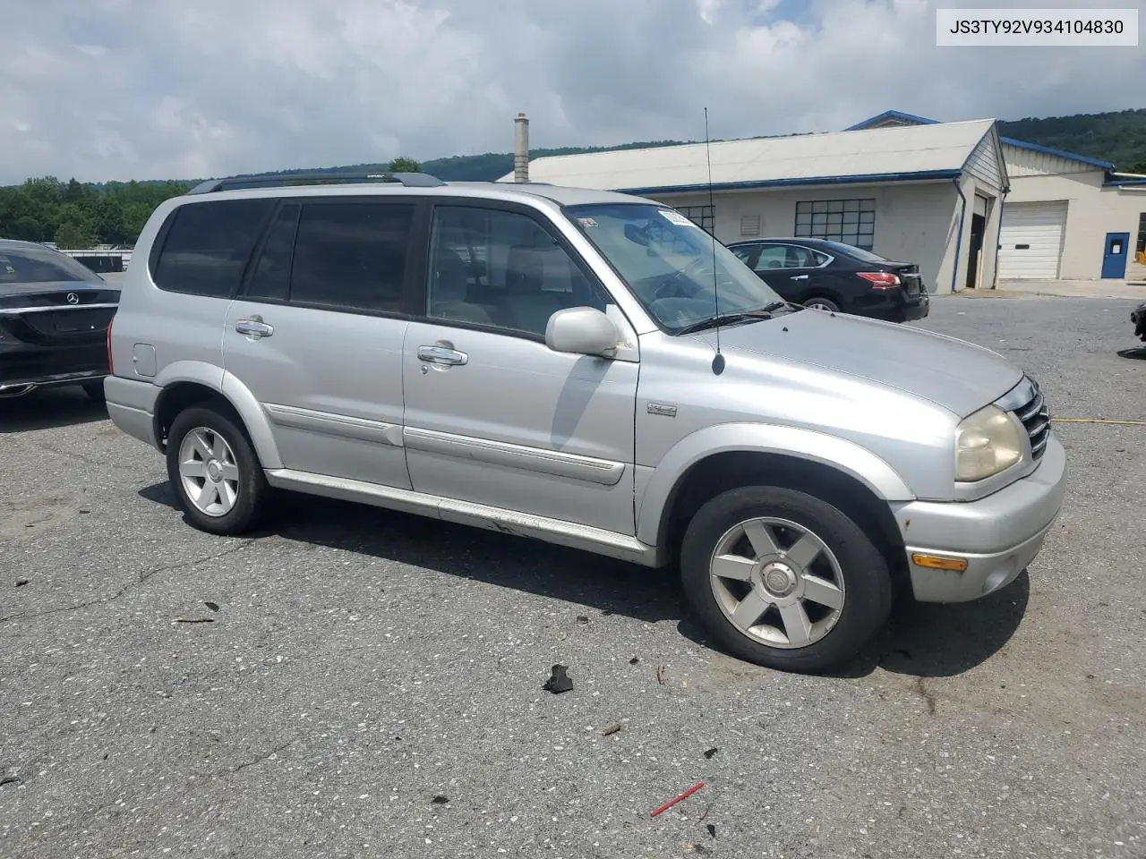 2003 Suzuki Xl7 Plus VIN: JS3TY92V934104830 Lot: 62862595