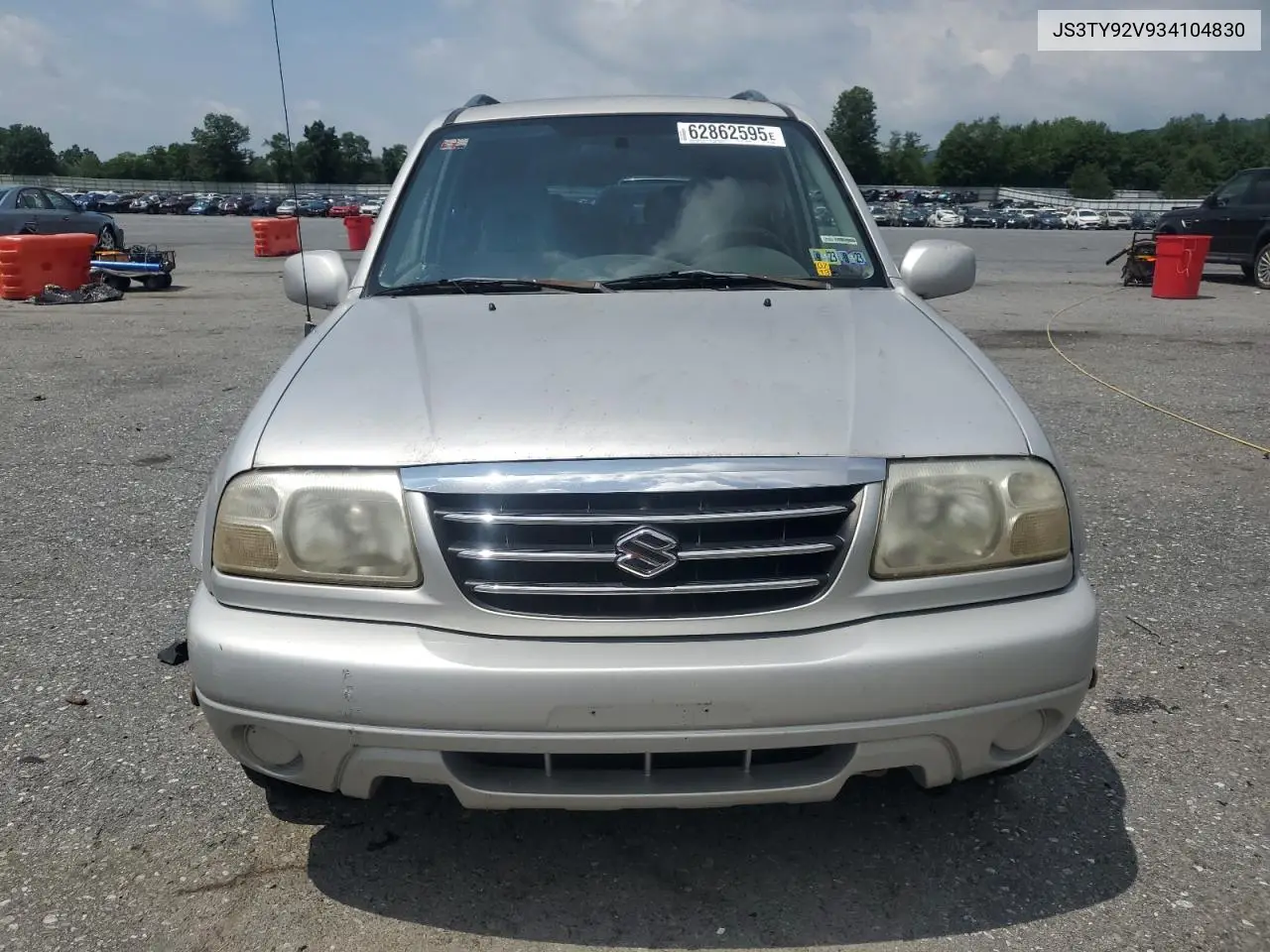 2003 Suzuki Xl7 Plus VIN: JS3TY92V934104830 Lot: 62862595