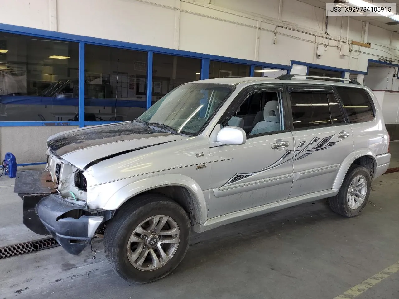 2003 Suzuki Xl7 Plus VIN: JS3TX92V734105915 Lot: 74996294