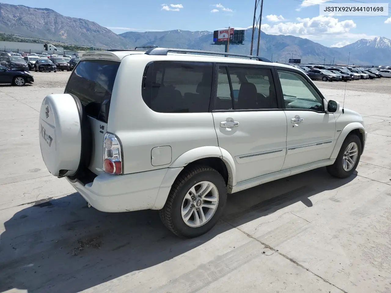 2004 Suzuki Xl7 Ex VIN: JS3TX92V344101698 Lot: 54610825