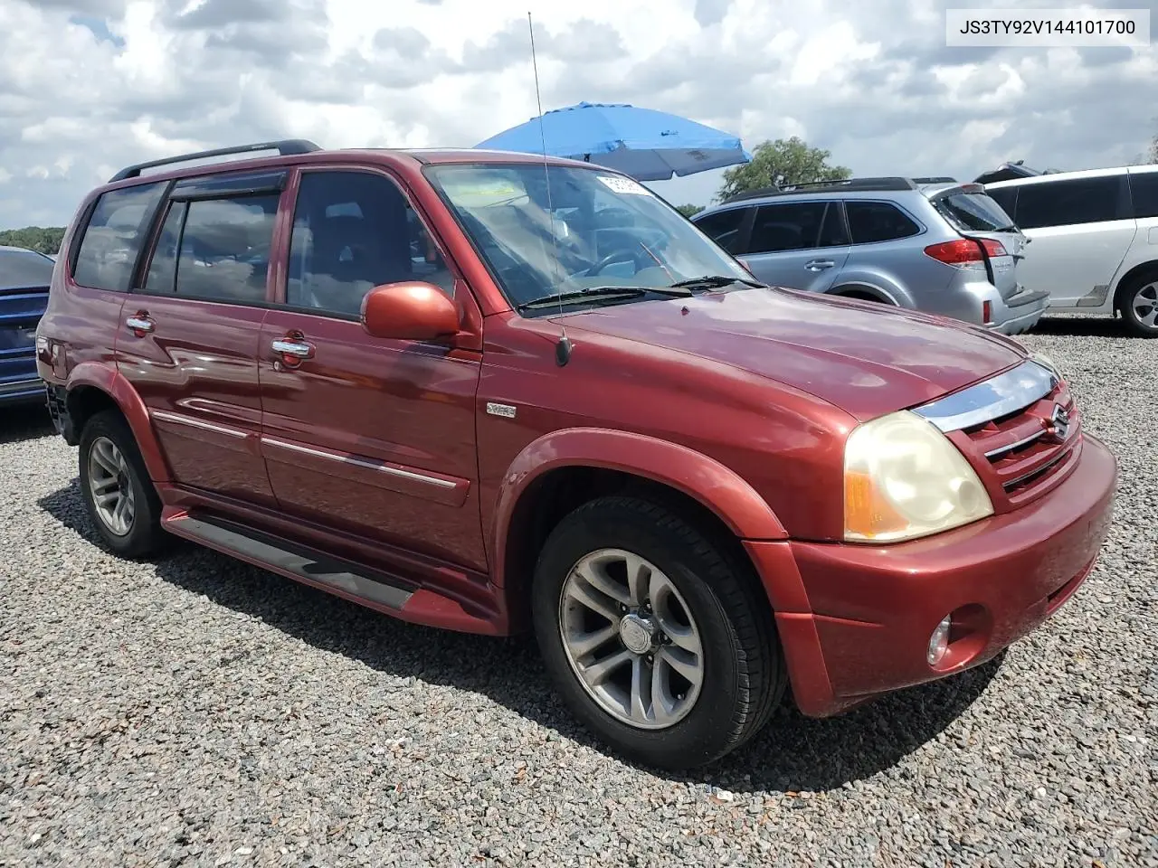 2004 Suzuki Xl7 Ex VIN: JS3TY92V144101700 Lot: 59139815