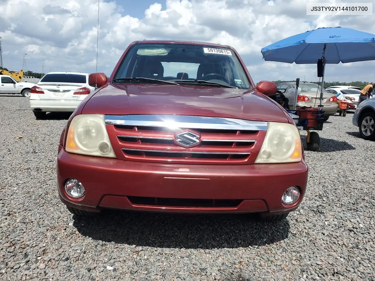 2004 Suzuki Xl7 Ex VIN: JS3TY92V144101700 Lot: 59139815