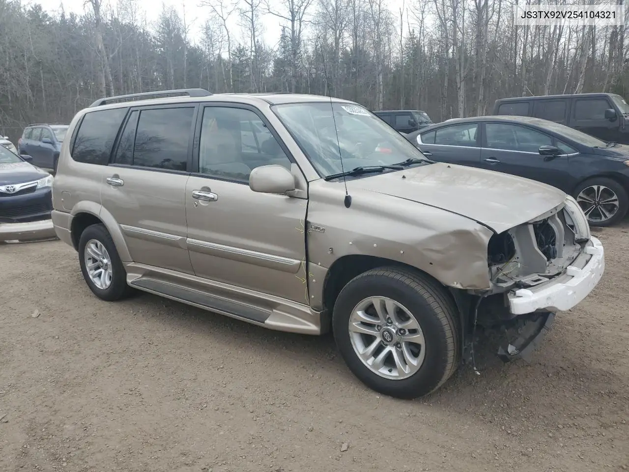 2005 Suzuki Xl7 Ex VIN: JS3TX92V254104321 Lot: 53825455