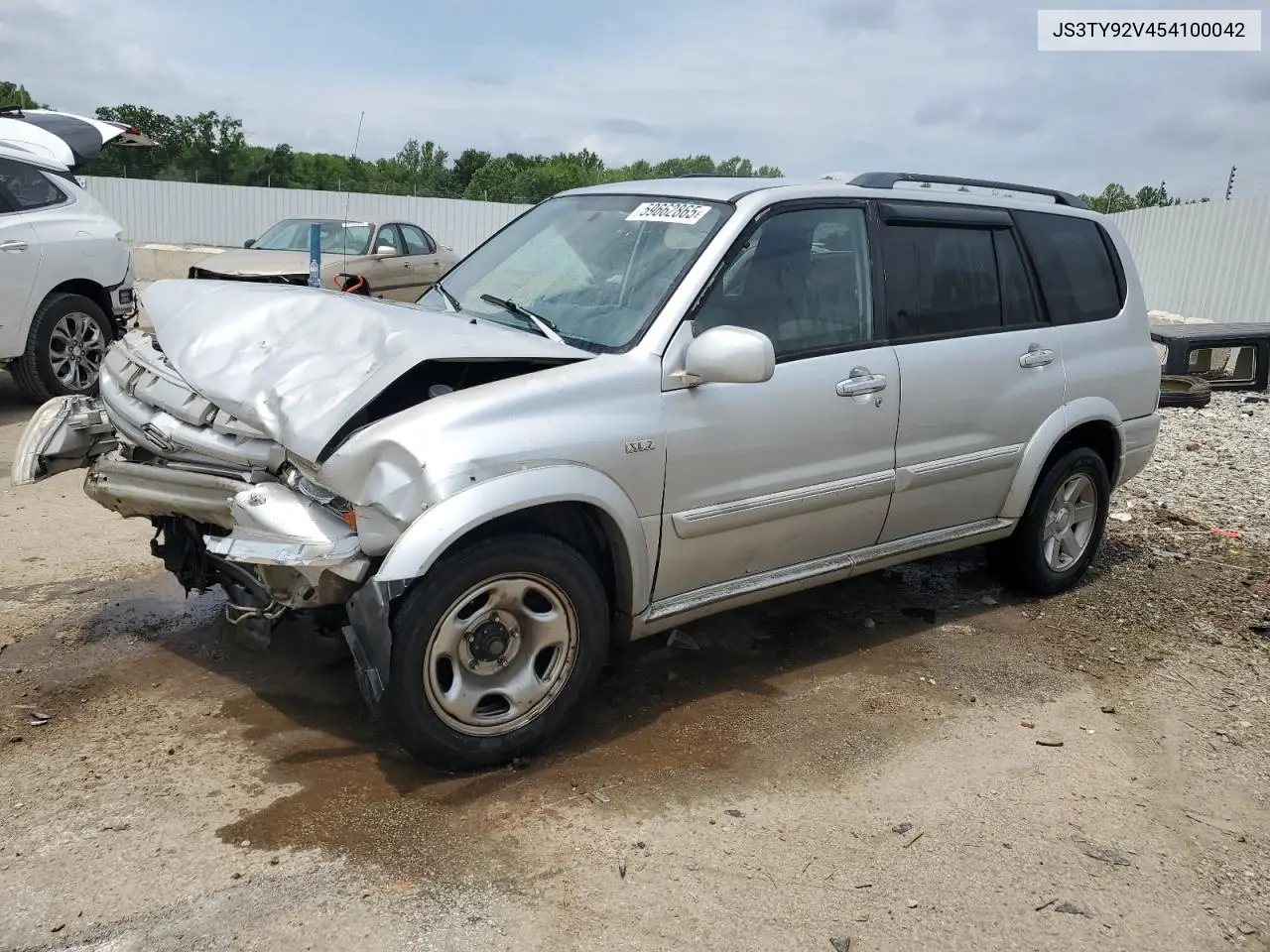 2005 Suzuki Xl7 Ex VIN: JS3TY92V454100042 Lot: 59662865