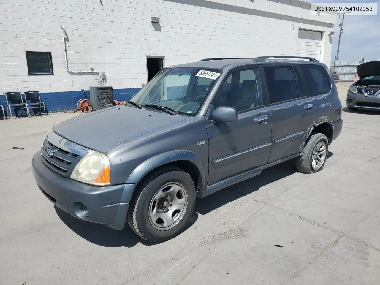 2005 Suzuki Xl7 Ex VIN: JS3TX92V754102953 Lot: 60651745