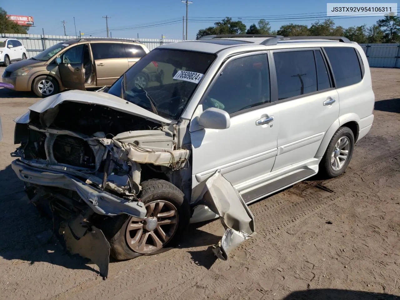 2005 Suzuki Xl7 Ex VIN: JS3TX92V954106311 Lot: 86627884