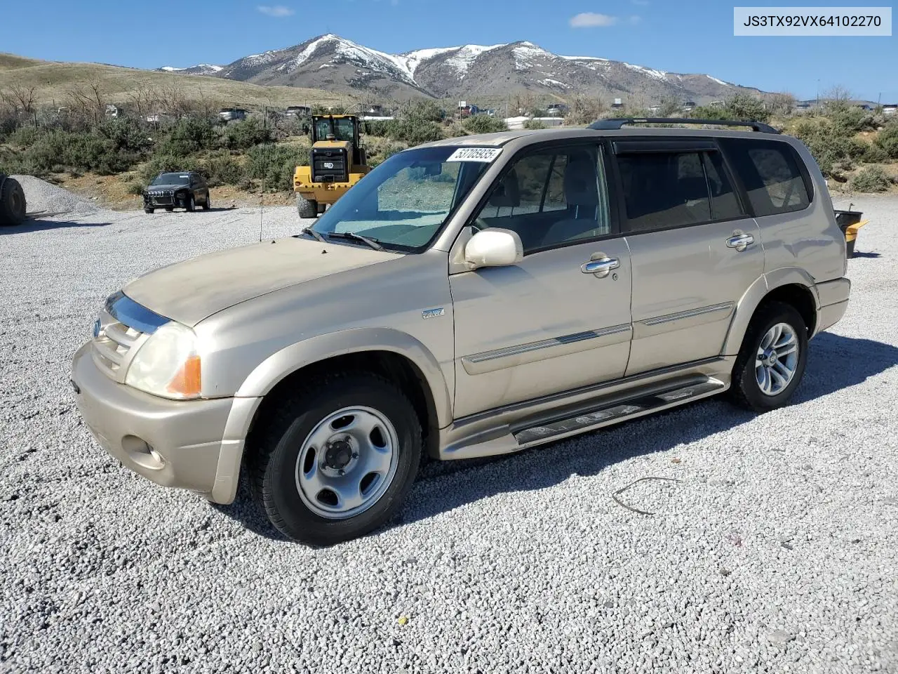 2006 Suzuki Xl7 VIN: JS3TX92VX64102270 Lot: 53705935