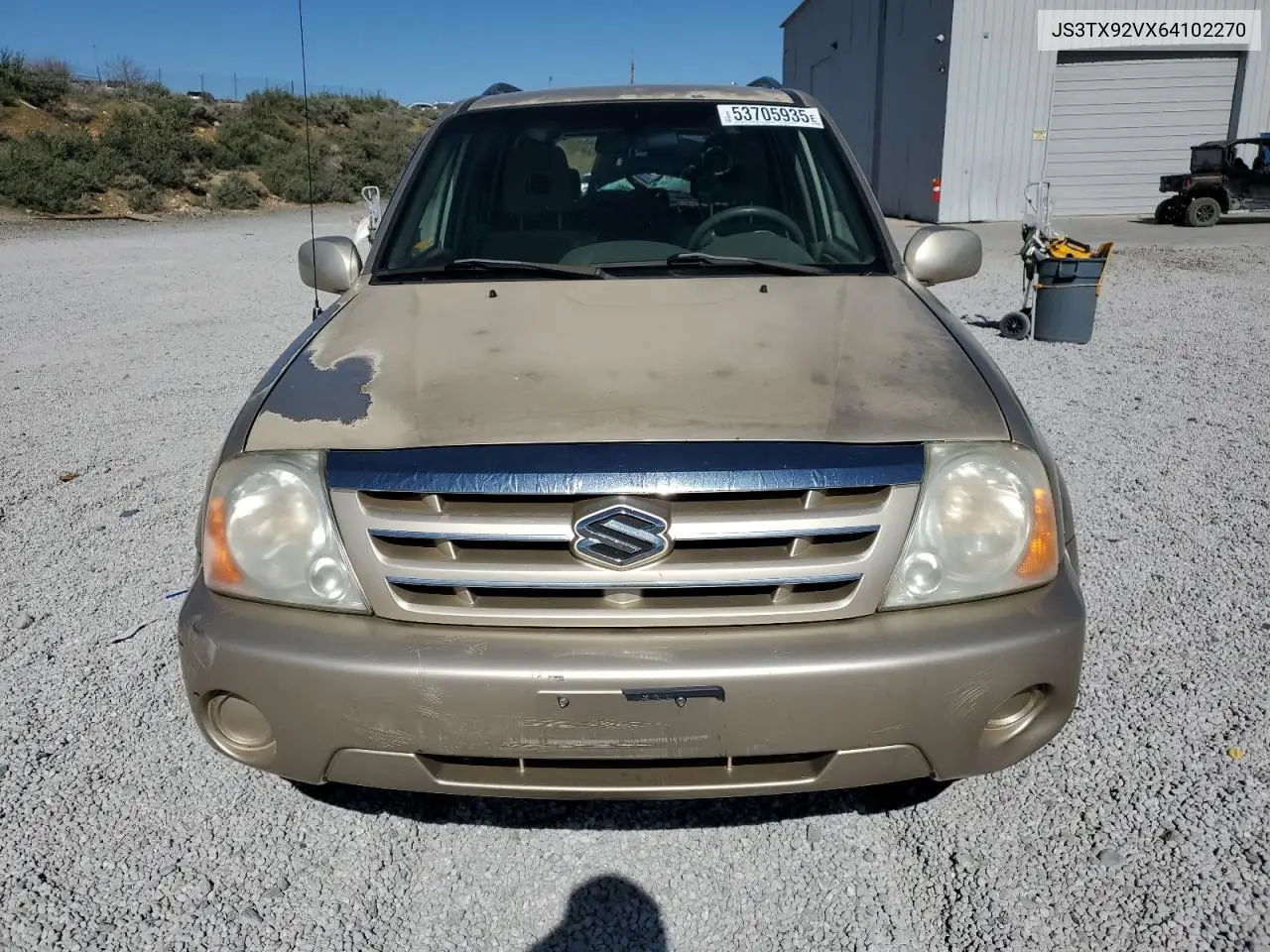 2006 Suzuki Xl7 VIN: JS3TX92VX64102270 Lot: 53705935