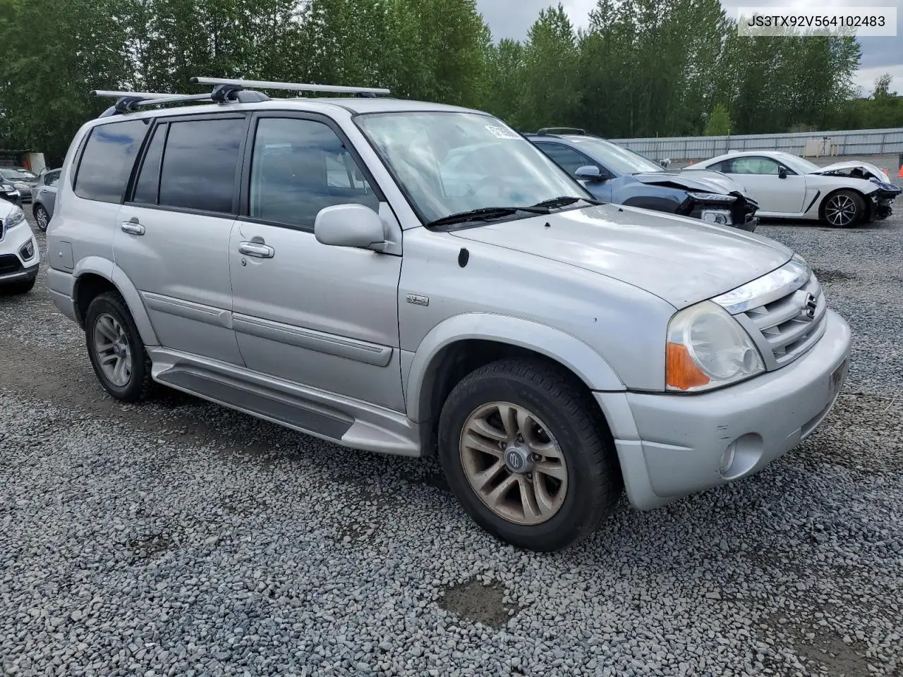 2006 Suzuki Xl7 VIN: JS3TX92V564102483 Lot: 57185865