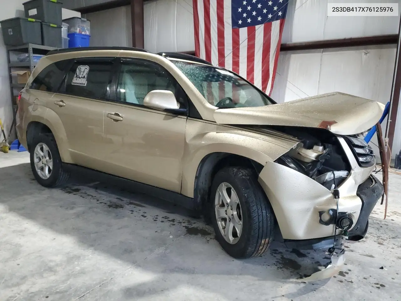 2007 Suzuki Xl7 Luxury VIN: 2S3DB417X76125976 Lot: 58396855