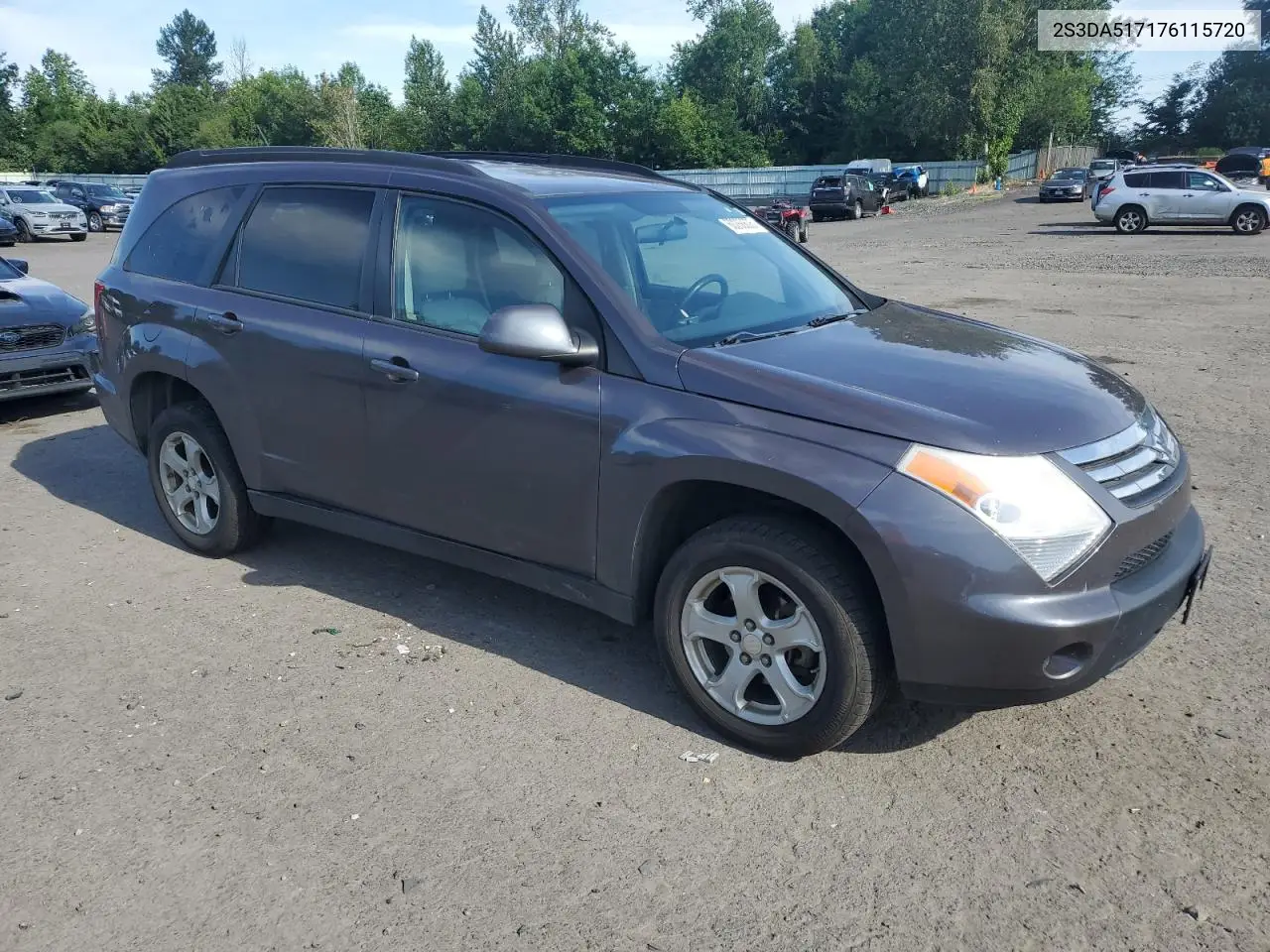 2007 Suzuki Xl7 Luxury VIN: 2S3DA517176115720 Lot: 60268605
