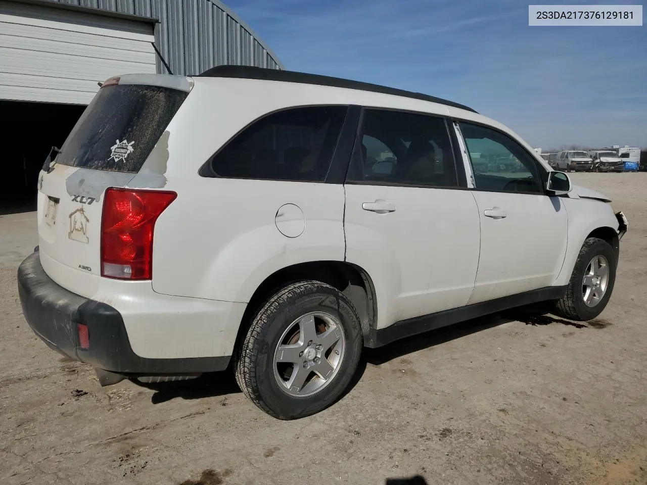 2007 Suzuki Xl7 VIN: 2S3DA217376129181 Lot: 77217014