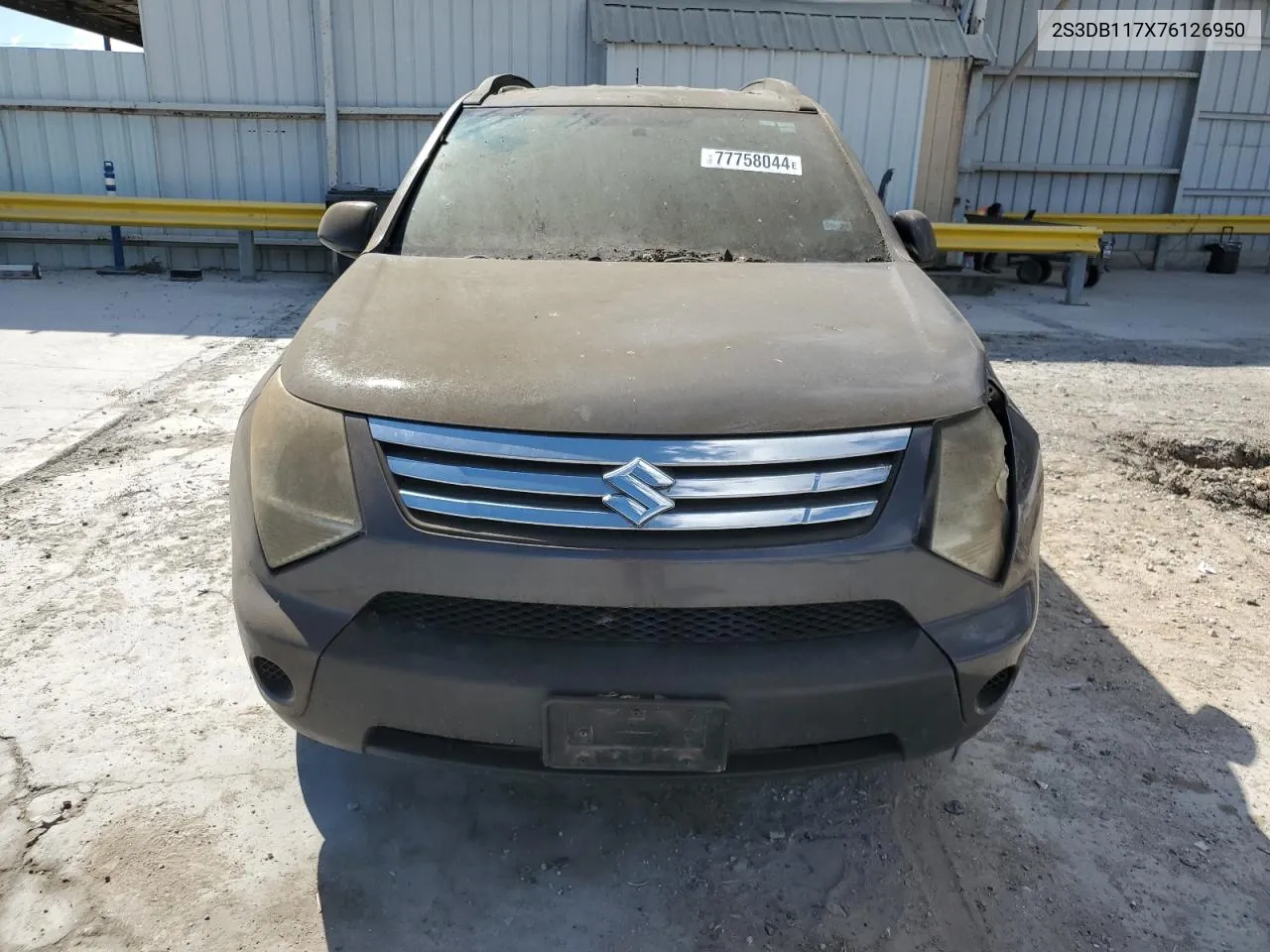 2007 Suzuki Xl7 VIN: 2S3DB117X76126950 Lot: 77758044