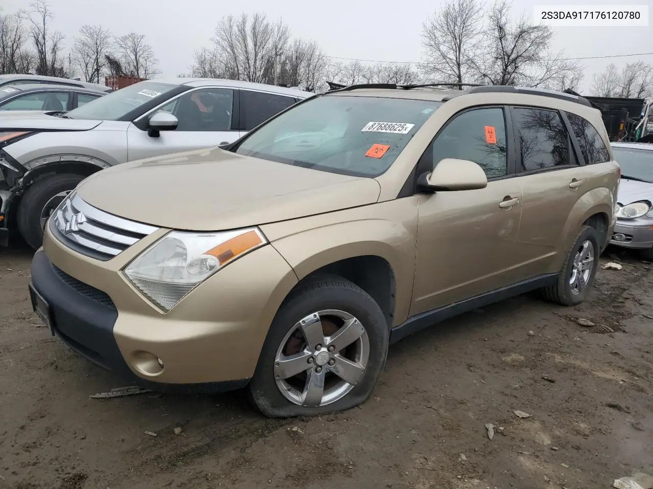 2007 Suzuki Xl7 Limited Platinum VIN: 2S3DA917176120780 Lot: 87688625