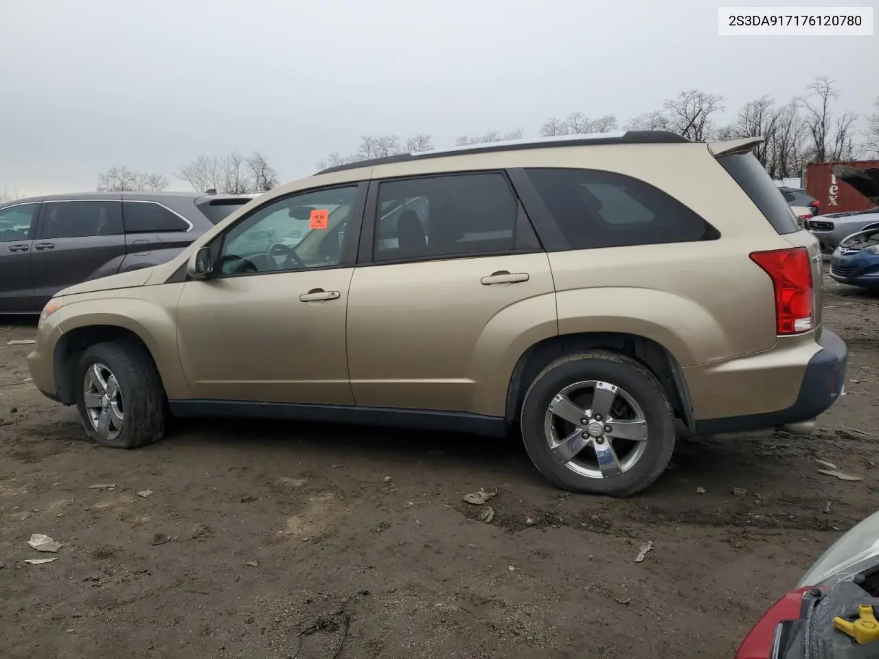 2007 Suzuki Xl7 Limited Platinum VIN: 2S3DA917176120780 Lot: 87688625