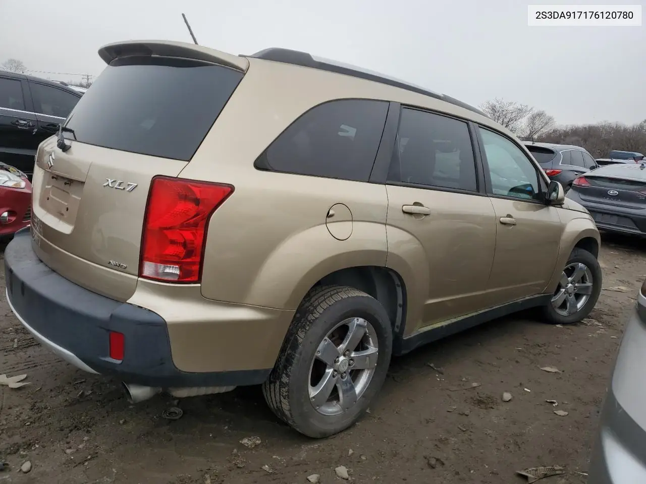 2007 Suzuki Xl7 Limited Platinum VIN: 2S3DA917176120780 Lot: 87688625
