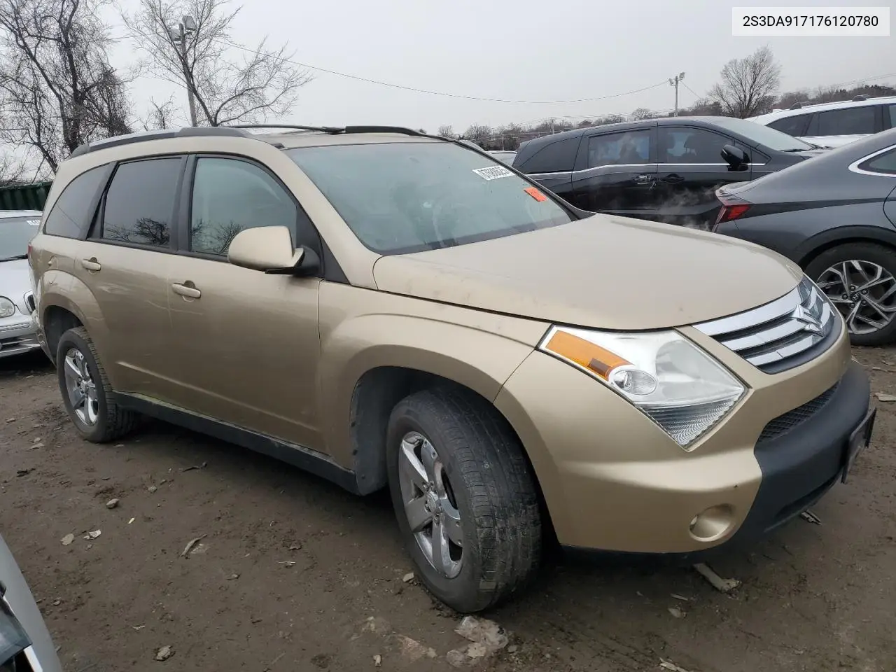 2007 Suzuki Xl7 Limited Platinum VIN: 2S3DA917176120780 Lot: 87688625