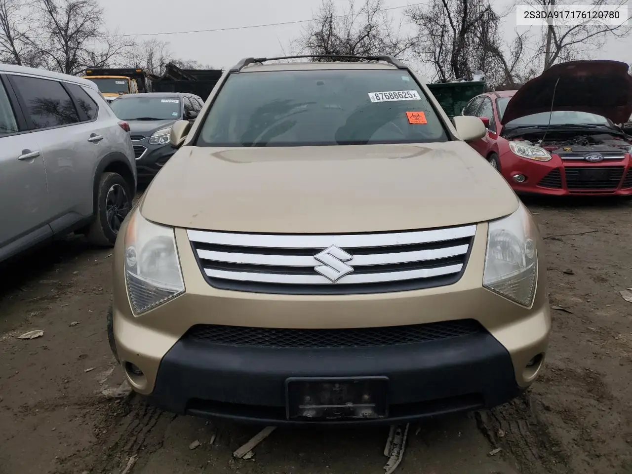 2007 Suzuki Xl7 Limited Platinum VIN: 2S3DA917176120780 Lot: 87688625