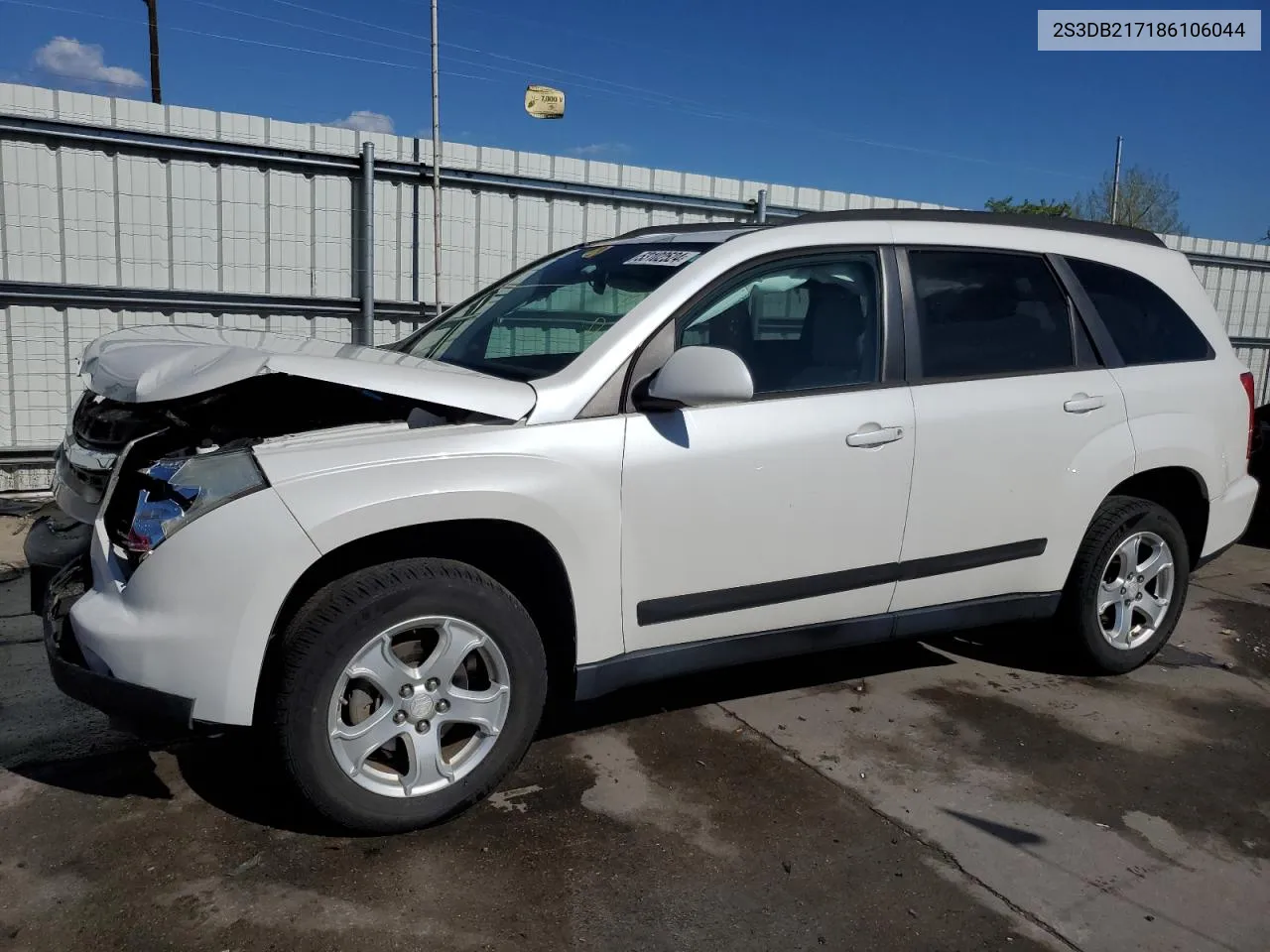 2008 Suzuki Xl7 VIN: 2S3DB217186106044 Lot: 42242155