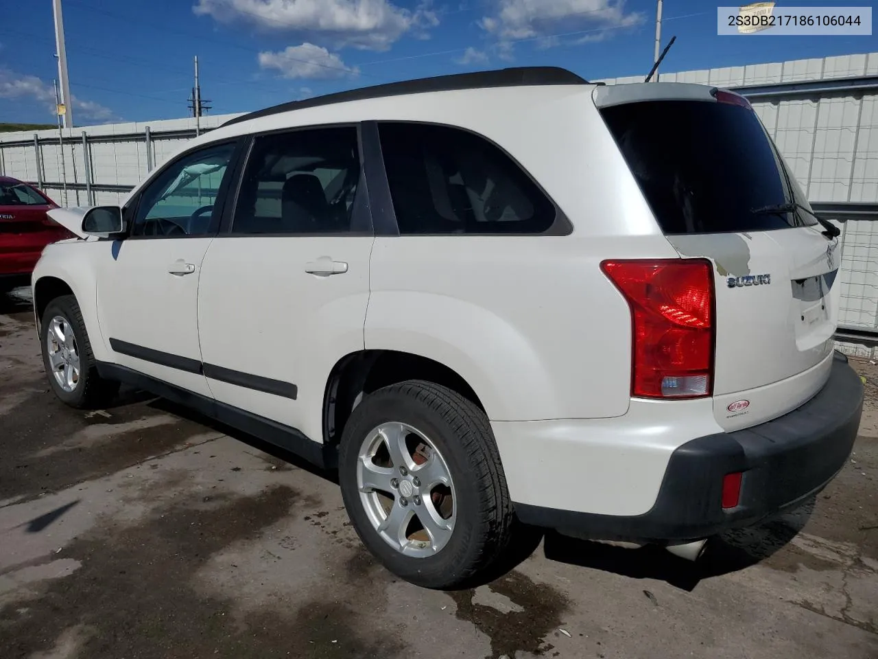 2008 Suzuki Xl7 VIN: 2S3DB217186106044 Lot: 42242155