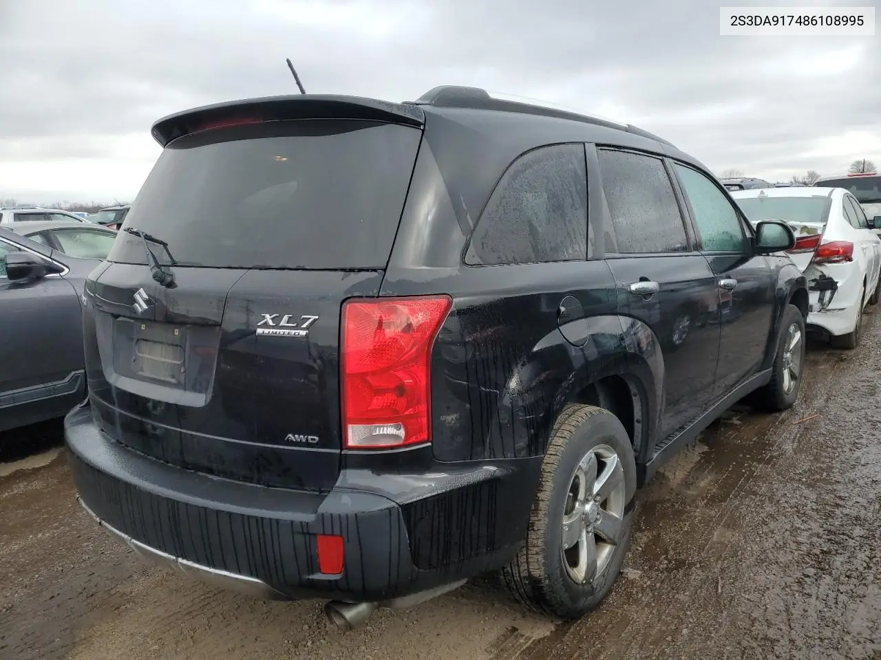 2008 Suzuki Xl7 Limited VIN: 2S3DA917486108995 Lot: 43730685
