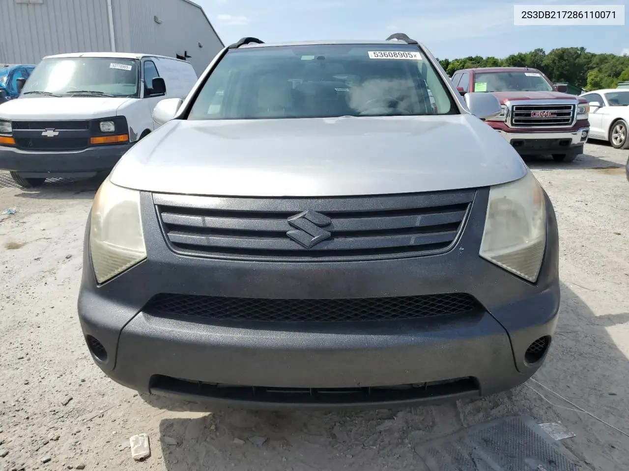 2008 Suzuki Xl7 VIN: 2S3DB217286110071 Lot: 53608905