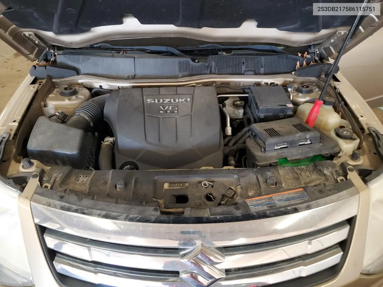 2008 Suzuki Xl7 VIN: 2S3DB217586115751 Lot: 53758655