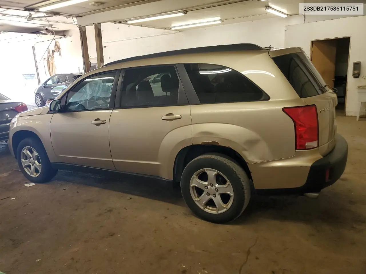 2008 Suzuki Xl7 VIN: 2S3DB217586115751 Lot: 53758655