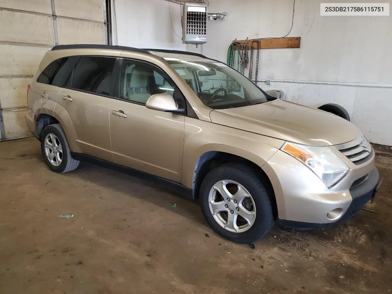 2008 Suzuki Xl7 VIN: 2S3DB217586115751 Lot: 53758655