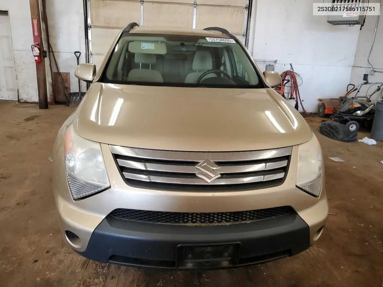 2008 Suzuki Xl7 VIN: 2S3DB217586115751 Lot: 53758655