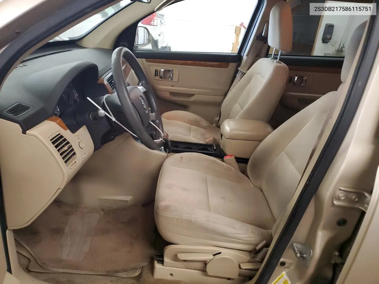 2008 Suzuki Xl7 VIN: 2S3DB217586115751 Lot: 53758655
