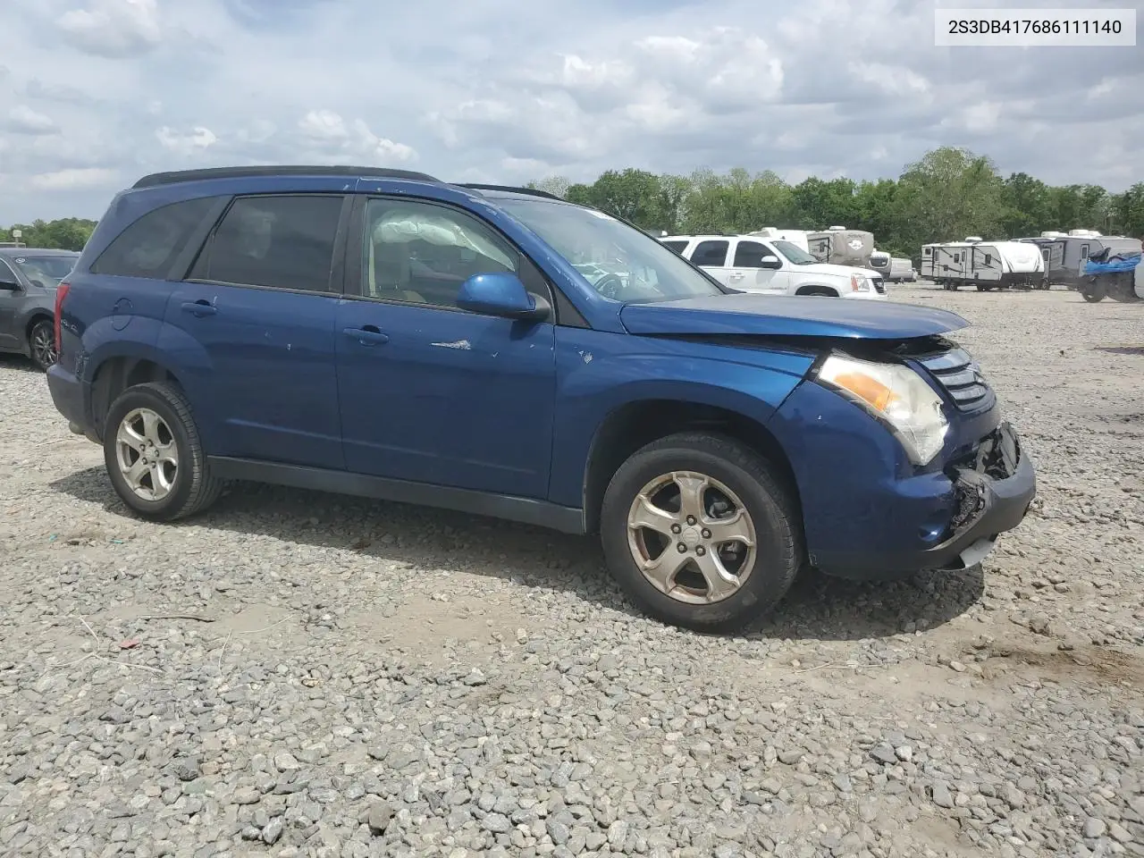 2008 Suzuki Xl7 Luxury VIN: 2S3DB417686111140 Lot: 54140405