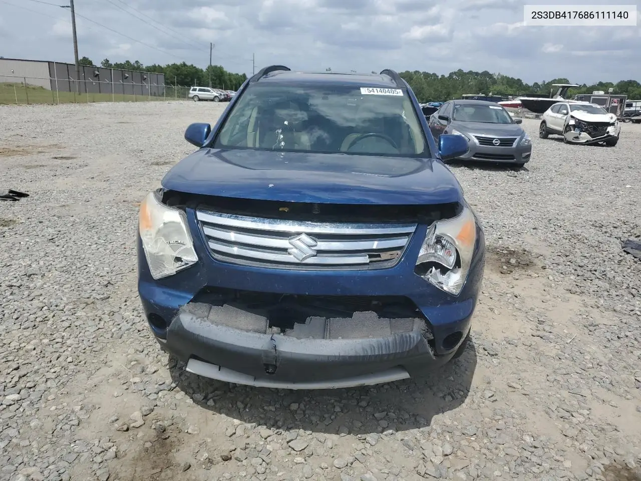 2008 Suzuki Xl7 Luxury VIN: 2S3DB417686111140 Lot: 54140405