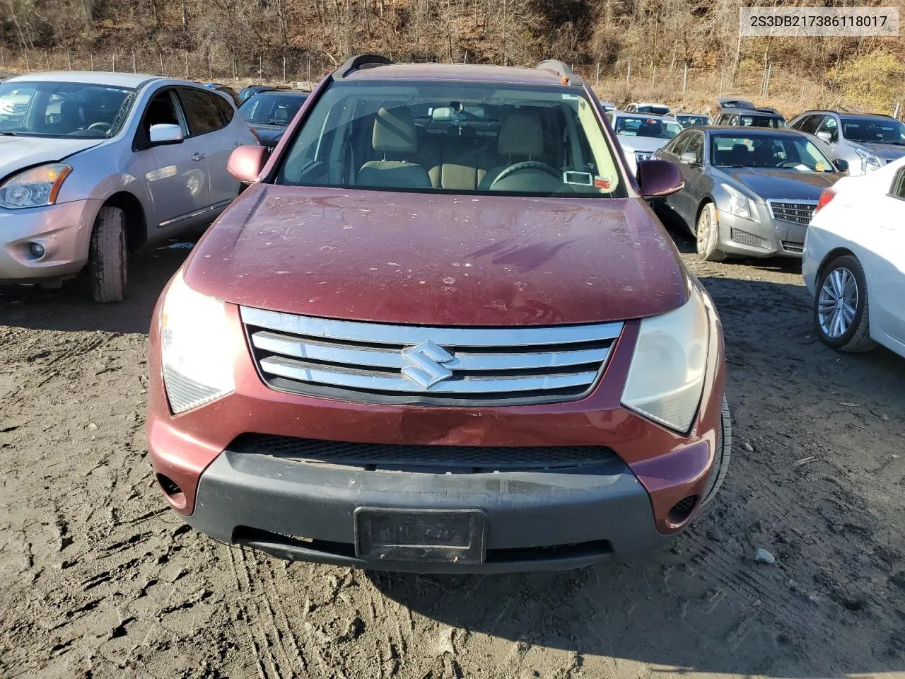 2008 Suzuki Xl7 VIN: 2S3DB217386118017 Lot: 81797914