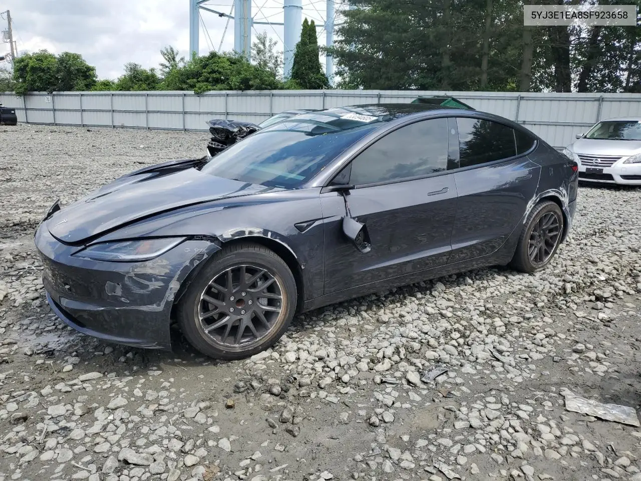 2025 Tesla Model 3 VIN: 5YJ3E1EA8SF923658 Lot: 63094605