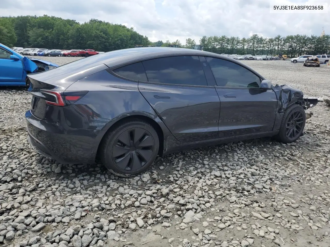 2025 Tesla Model 3 VIN: 5YJ3E1EA8SF923658 Lot: 63094605