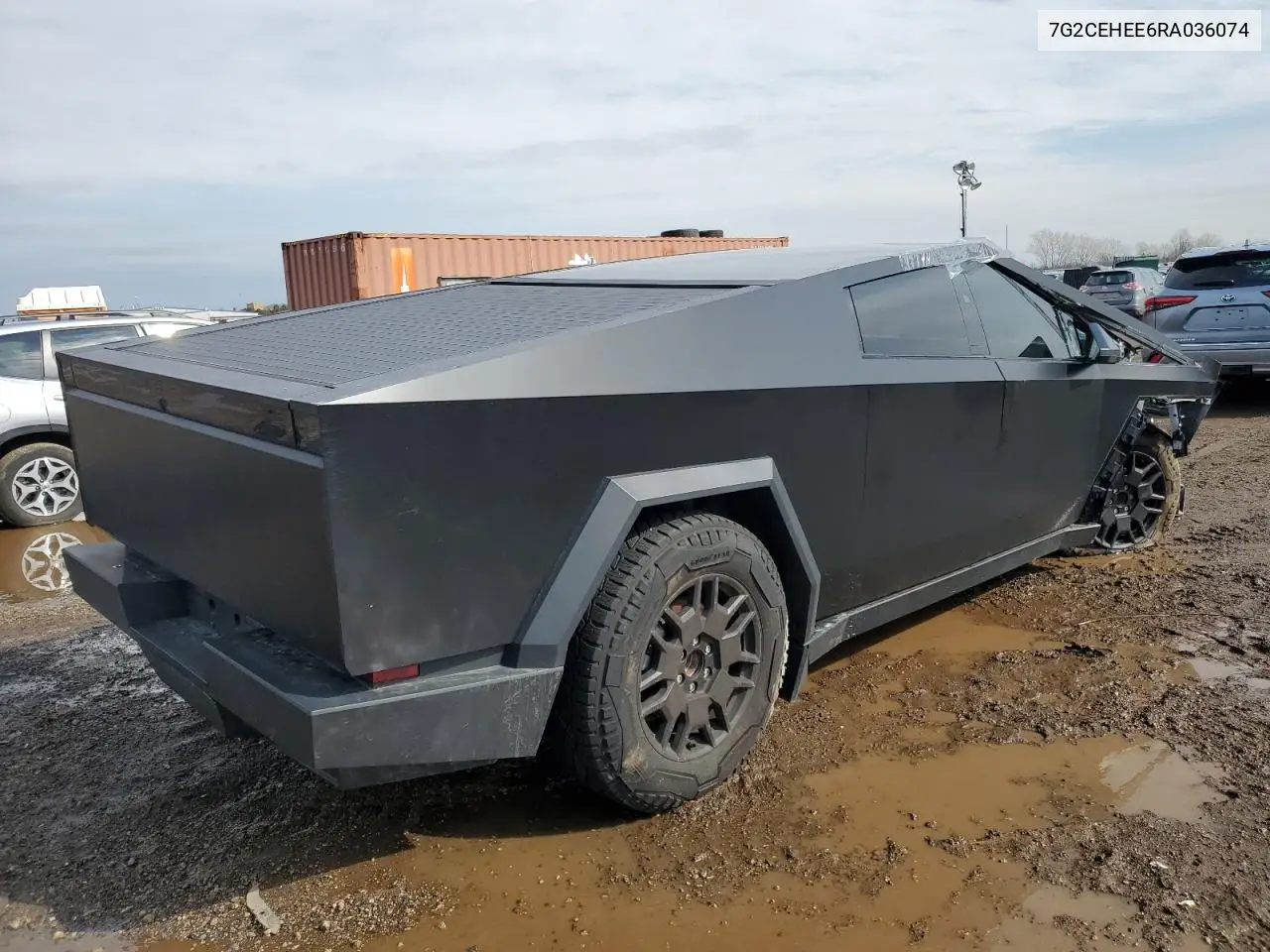 2024 Tesla Cybertruck VIN: 7G2CEHEE6RA036074 Lot: 46447905