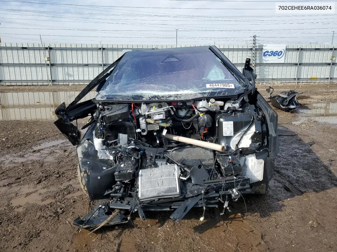 2024 Tesla Cybertruck VIN: 7G2CEHEE6RA036074 Lot: 46447905