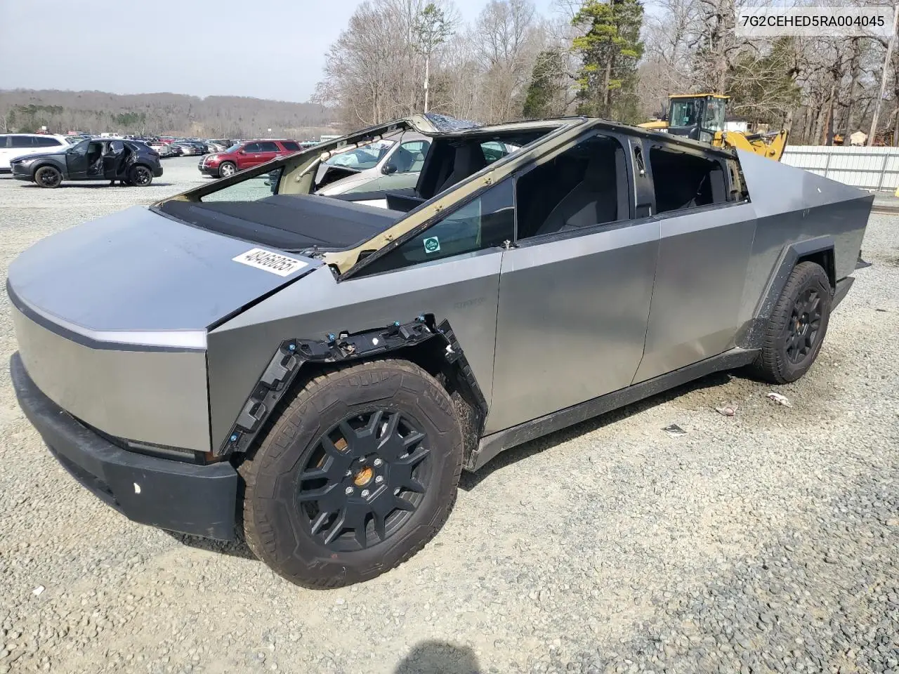 2024 Tesla Cybertruck VIN: 7G2CEHED5RA004045 Lot: 48466055